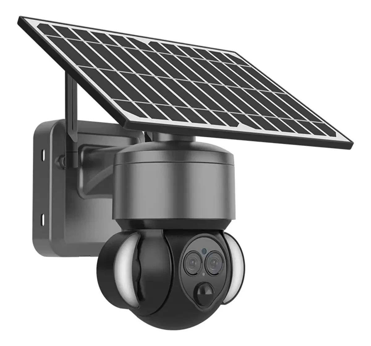 Camara Domo Con Panel Solar Chip 4g Reflector Alta Autonomía